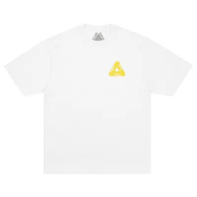 Pre-owned Palace Tri Lingual T-shirt 'white' | Men's Size L
