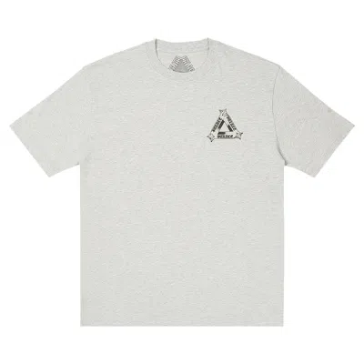 Pre-owned Palace Tri-og T-shirt 'grey Marl'
