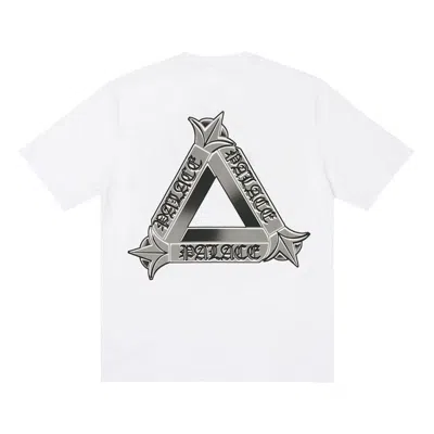 Palace Tri-og T-shirt 'white' In Transparent