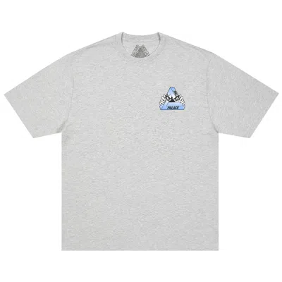 Pre-owned Palace Tri-peek T-shirt 'grey Marl' | Men's Size M In Gray
