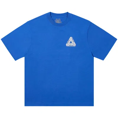 Pre-owned Palace Tri Slip T-shirt 'blue Berry' | Men's Size L
