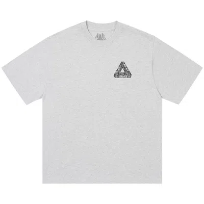 Pre-owned Palace Tri Slip T-shirt 'grey Marl' | Men's Size M