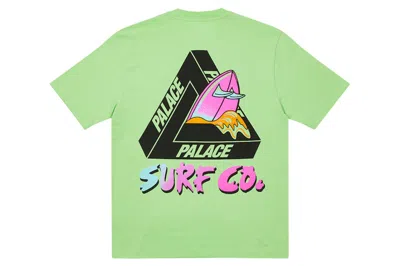 Pre-owned Palace Tri-surf Co T-shirt Pistachio