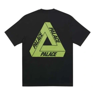 Palace Tri-to-help Limited Green Triangle Short Sleeve Unisex Green In Black