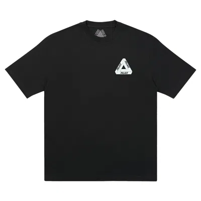 Pre-owned Palace Tri-to-help T-shirt 'black/baby Blue'
