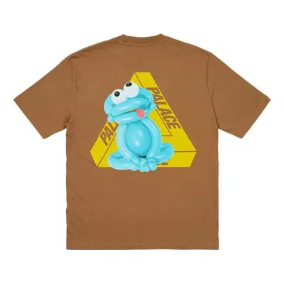 Palace Tri-twister T-shirt 'mocha' In Brown