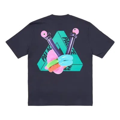 Palace Tri-twister T-shirt 'navy' In Blue