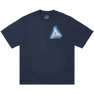 Pre-owned Palace Tri-faded T-shirt 'navy' | Blue | Men's Size Xl