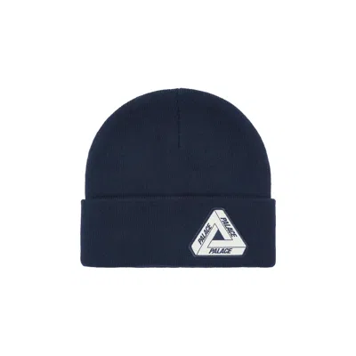 Pre-owned Palace Tri-ferg Beanie 'navy' | Blue | Men's Size Onesize