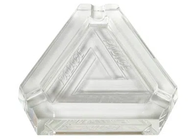 Pre-owned Palace Triferg Glass Ashtray In Clear