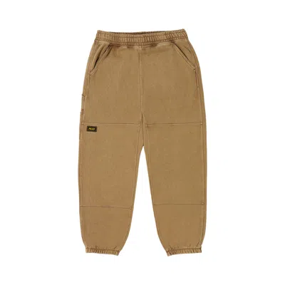 Pre-owned Palace Triple Stitch Jogger 'pigment Brown' | Men's Size L