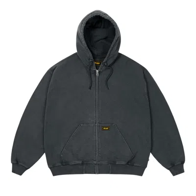 Pre-owned Palace Triple Stitch Zip Hood 'pigment Black' | Men's Size L