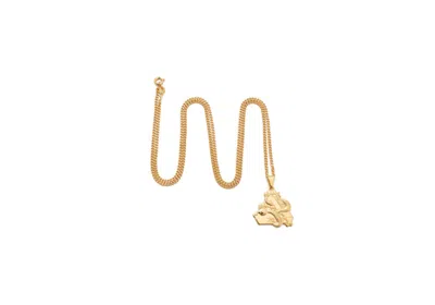 Pre-owned Palace Trisnake Pendant In Gold