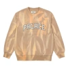 Palace Try-dye Tie Dye Round Neck Alphabet Sports Cream Yellow In Brown
