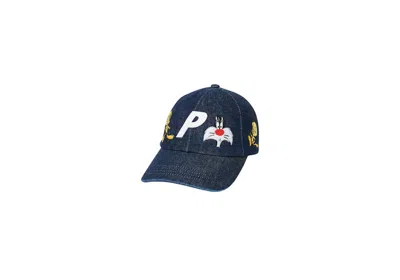 Pre-owned Palace Tweetyp 6panel In Denim In Blue