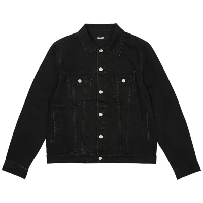 Pre-owned Palace Type P Jacket 'black Stone Wash'