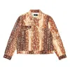 Palace Type P Jacket 'deer Print' In Animal Print