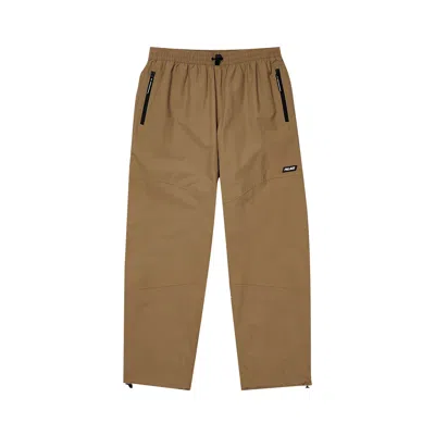 Pre-owned Palace Typo-wave Shell Joggers 'tan' | Men's Size M