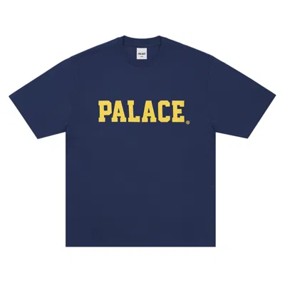 Pre-owned Palace Uni Heavy T-shirt 'navy' | Blue | Men's Size Xxl