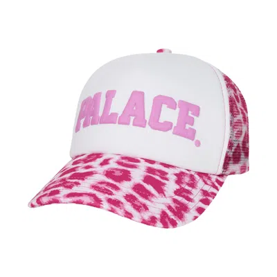 Pre-owned Palace Uni Trucker 'leopard Pink' | Men's Size Onesize