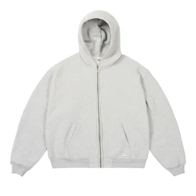 Pre-owned Palace Unisex Zip Hood 'grey Marl' | Men's Size L In Gray