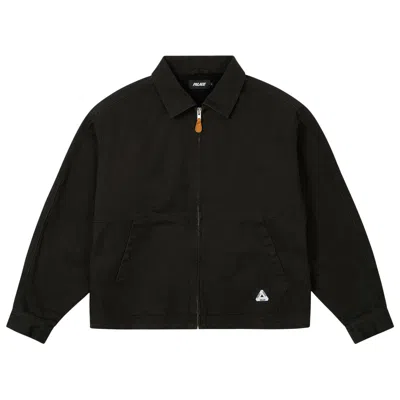 Pre-owned Palace Utility Fleece Jacket 'black'