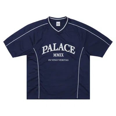 Pre-owned Palace Veritas Mesh Jersey 'navy' | Blue | Men's Size M