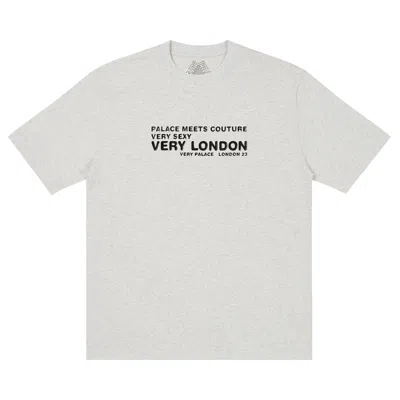 Pre-owned Palace Very Sexy T-shirt 'grey Marl' | Men's Size L