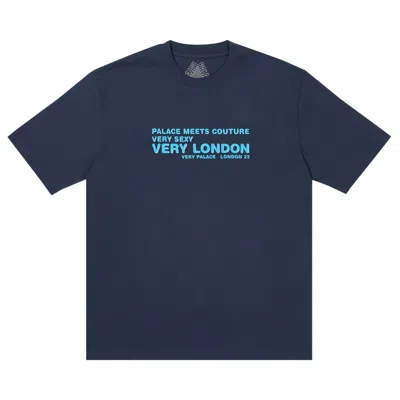 Pre-owned Palace Very Sexy T-shirt 'navy' | Blue | Men's Size Xl