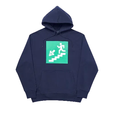 Pre-owned Palace Vexit Hood 'navy' In Blue