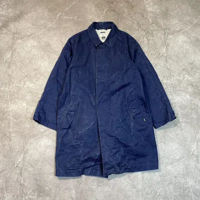 Pre-owned Palace Vintage  Pigment Mac Coats Majo Tech Streetwear 00s In Blue