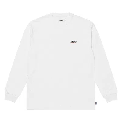 Pre-owned Palace Waffle Long-sleeve 'white'