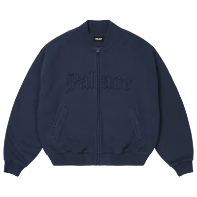 Pre-owned Palace Wing-man Bomber 'navy' | Blue | Men's Size M