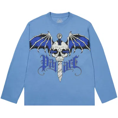 Pre-owned Palace Wingspan Long-sleeve 'blue' | Men's Size S
