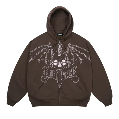 Pre-owned Palace Wingspan Triple Stitch Hood 'fox' | Brown | Men's Size L