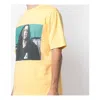 Palace Wise Up Lebron James Printing Short Sleeve Unisex Yellow In Yellow