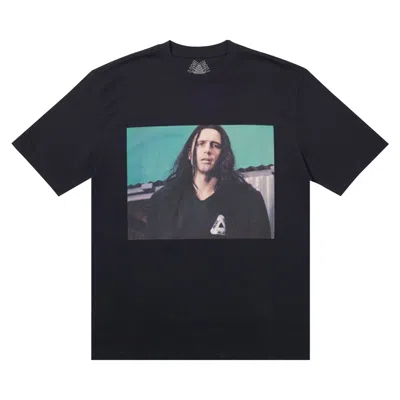Pre-owned Palace Wise Up T-shirt 'black'