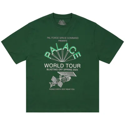 Pre-owned Palace World Tour T-shirt 'racey Green' | Men's Size L