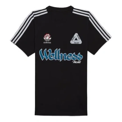 Palace X Adidas Originals Wellness Graphic Short Sleeve T-shirt 'black'