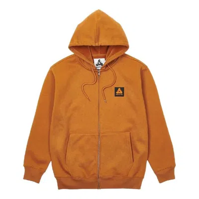 Palace X Amg 2.0 Zip Hood Jacket 'orange' In Brown
