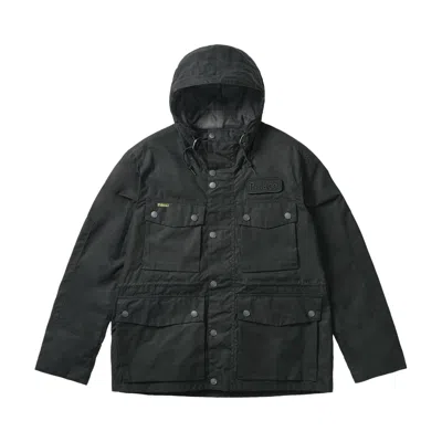 Pre-owned Palace X Barbour Field Casual Jacket 'black' | Men's Size M