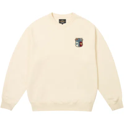 Pre-owned Palace X Beams Plus Graphic Crew 'whisper White' | Men's Size M
