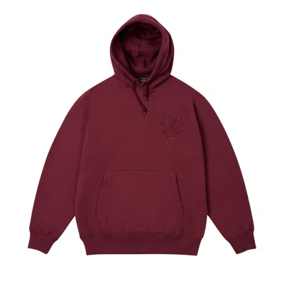 Pre-owned Palace X Beams Plus Graphic Hood 'windsor Wine' | Red | Men's Size S
