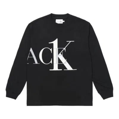 Palace X Calvin Klein Long Sleeve Logo T-shirt 'black'