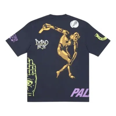 Palace X Cannondale Mad Boy T-shirt 'navy' In Blue