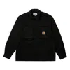 Palace X Carhartt Wip Fw23 Logo Long Sleeve Shirt 'black'