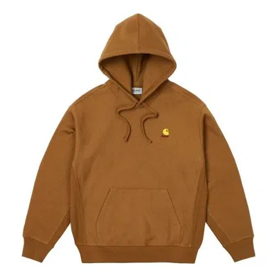 Palace X Carhartt Wip Hoodie 'hamilton Brown/tobacco'