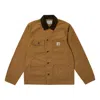 Palace X Carhartt Wip Michigan Coat 'hamilton Brown Tobacco'