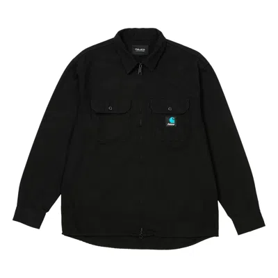 Pre-owned Palace X Carhartt Wip Milford Shirt 'black' | Men's Size M