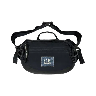 Pre-owned Palace X C.p. Company Plain Paper Touch Shoulder Bag 'navy' | Blue | Men's Size Onesize